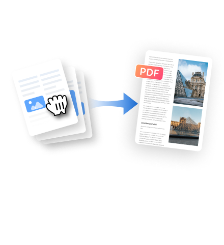 Aggiungi pagine PDF