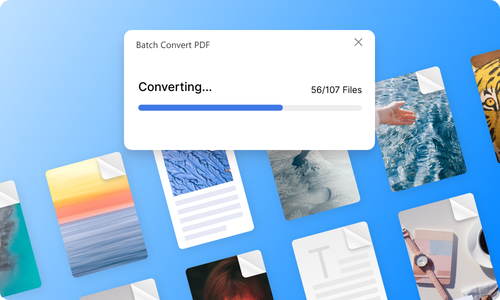 Convertitore PDF in batch